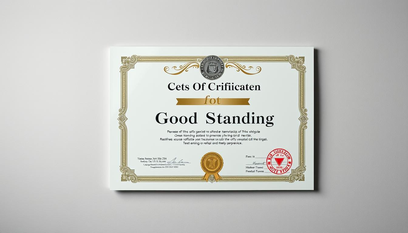 Certificate of Good Standing in Bulgaria